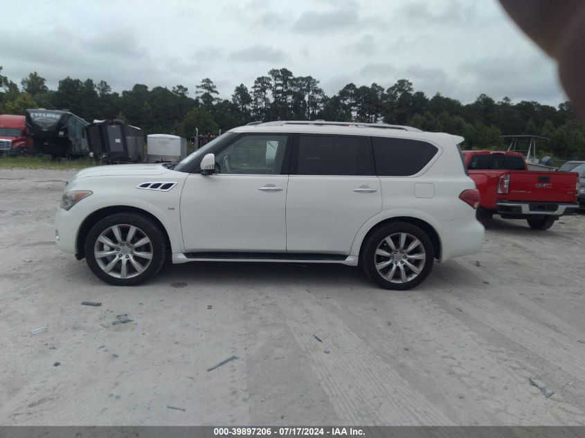 2014 Infiniti Qx80 VIN: JN8AZ2NE2E9063800 Lot: 39897206