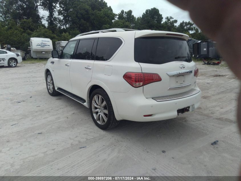 2014 Infiniti Qx80 VIN: JN8AZ2NE2E9063800 Lot: 39897206