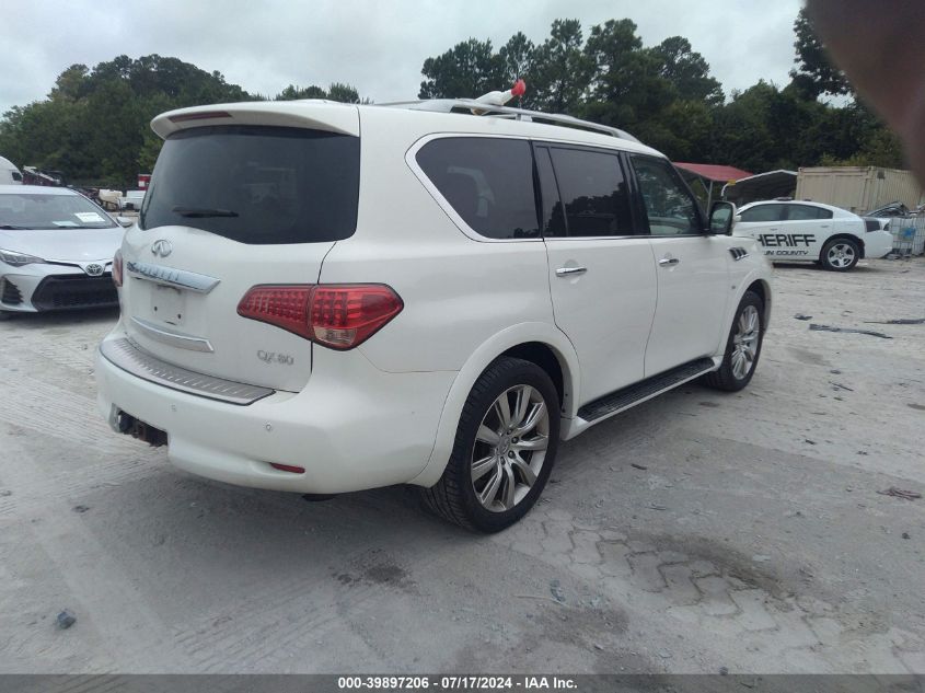 2014 Infiniti Qx80 VIN: JN8AZ2NE2E9063800 Lot: 39897206