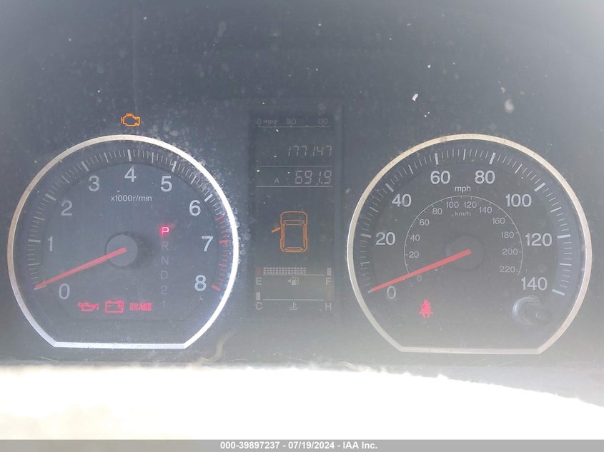 2009 Honda Cr-V Lx VIN: 5J6RE48309L025257 Lot: 39897237