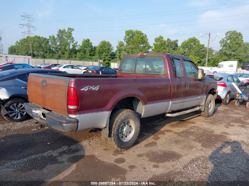 2000 Ford F250 Super Duty VIN: 1FTNX21L3YEB17737 Lot: 39897254