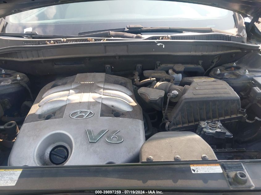 2008 Hyundai Veracruz Gls/Limited/Se VIN: KM8NU13C78U030117 Lot: 39897259