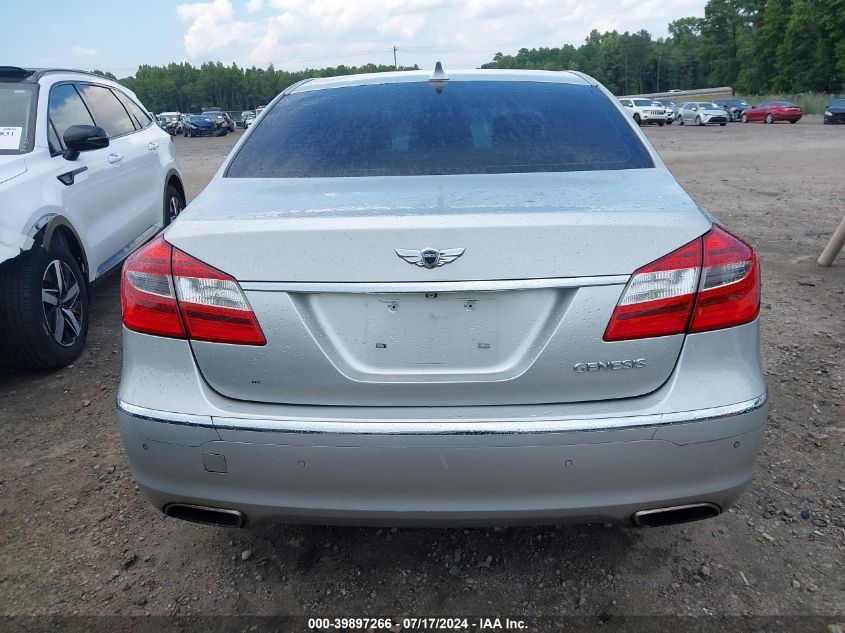 2012 Hyundai Genesis 3.8 VIN: KMHGC4DDXCU178923 Lot: 39897266