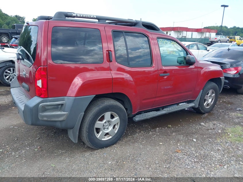 2008 Nissan Xterra S VIN: 5N1AN08W98C518919 Lot: 39897269