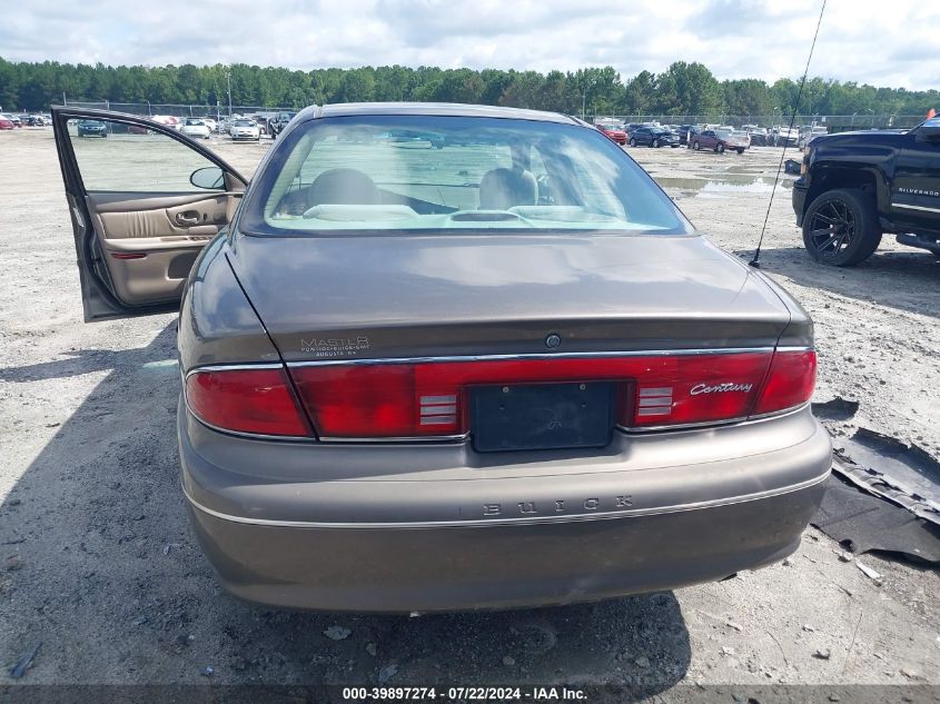 2003 Buick Century Custom VIN: 2G4WS52JX31179594 Lot: 39897274