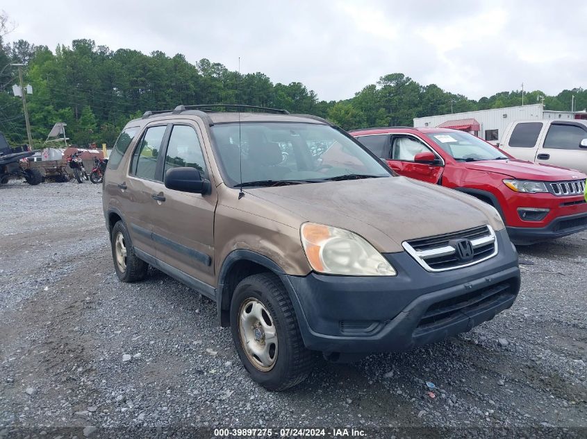 2003 Honda Cr-V Lx VIN: SHSRD68493U108279 Lot: 39897275