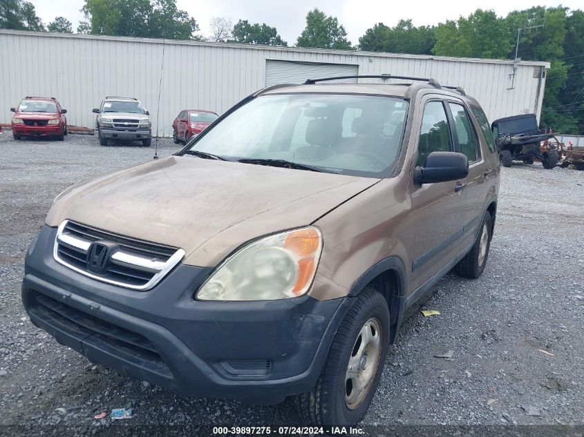 2003 Honda Cr-V Lx VIN: SHSRD68493U108279 Lot: 39897275