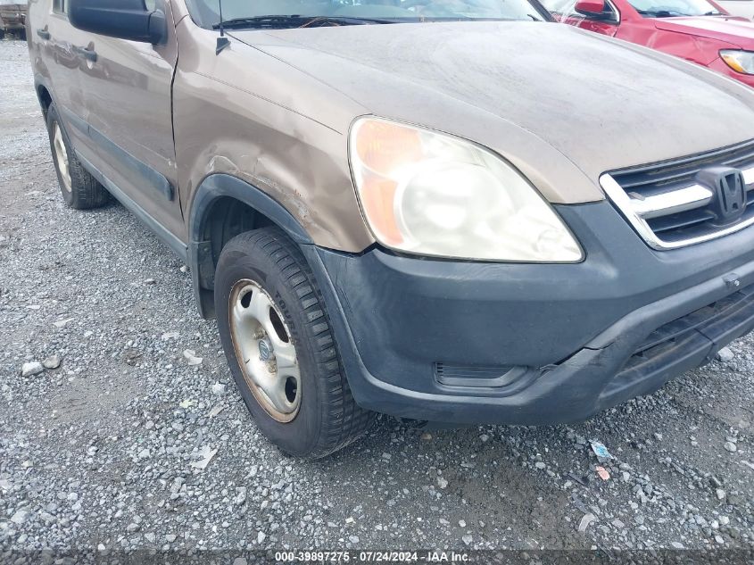 2003 Honda Cr-V Lx VIN: SHSRD68493U108279 Lot: 39897275