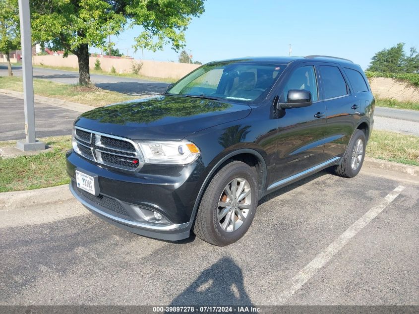 2016 Dodge Durango Sxt VIN: 1C4RDJAG1GC433042 Lot: 39897278