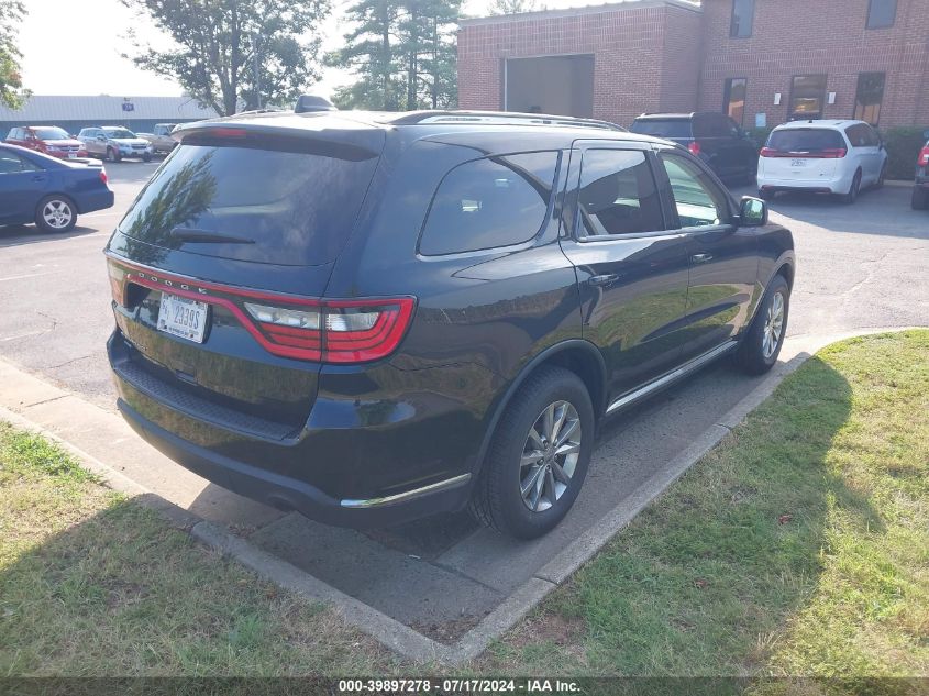 2016 Dodge Durango Sxt VIN: 1C4RDJAG1GC433042 Lot: 39897278