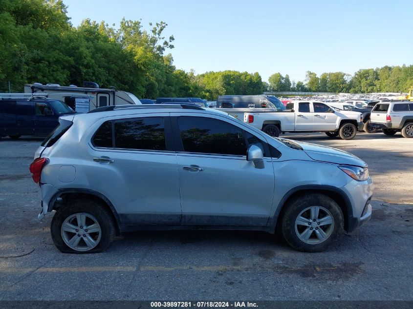 2019 Chevrolet Trax Lt VIN: 3GNCJPSB0KL356320 Lot: 39897281