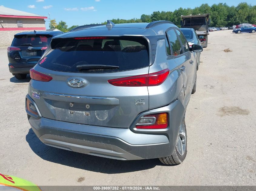 2020 Hyundai Kona Ultimate VIN: KM8K5CA51LU444387 Lot: 39897282