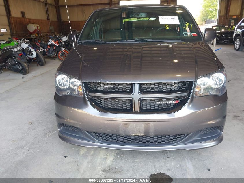 2017 Dodge Grand Caravan Se Plus VIN: 2C4RDGBG4HR600956 Lot: 39897285