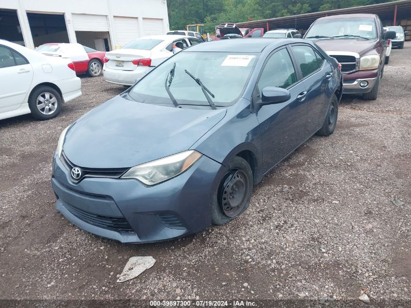 2T1BURHE7FC305964 2015 TOYOTA COROLLA - Image 2