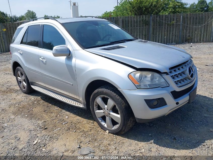 4JGBB86E59A459337 2009 Mercedes-Benz Ml 350 4Matic