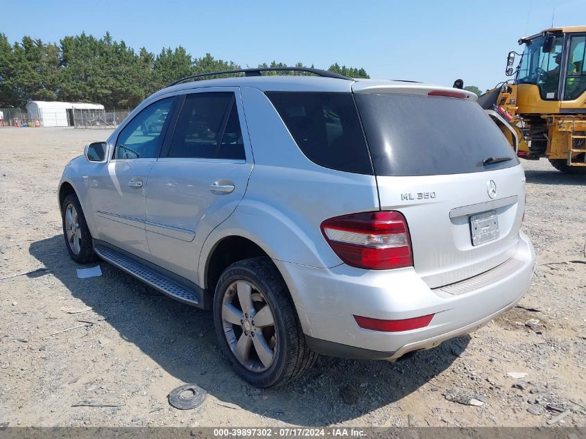 4JGBB86E59A459337 2009 Mercedes-Benz Ml 350 4Matic