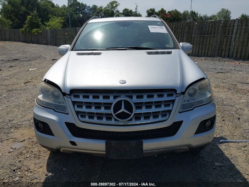 2009 Mercedes-Benz Ml 350 4Matic VIN: 4JGBB86E59A459337 Lot: 39897302