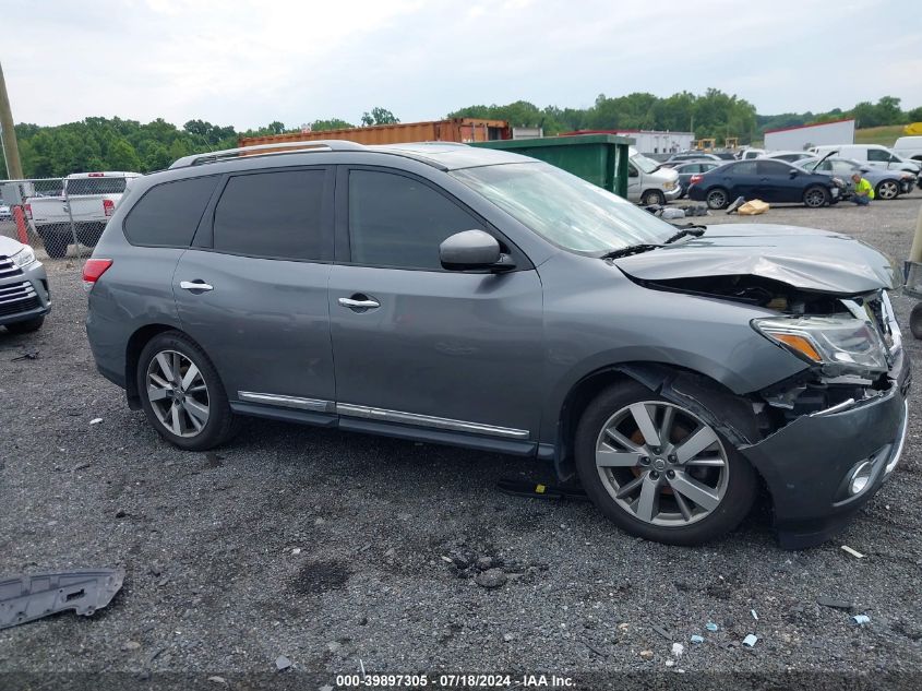2015 Nissan Pathfinder S/Sv/Sl/Platinum VIN: 5N1AR2MM0FC718783 Lot: 39897305
