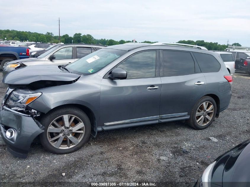 2015 Nissan Pathfinder S/Sv/Sl/Platinum VIN: 5N1AR2MM0FC718783 Lot: 39897305