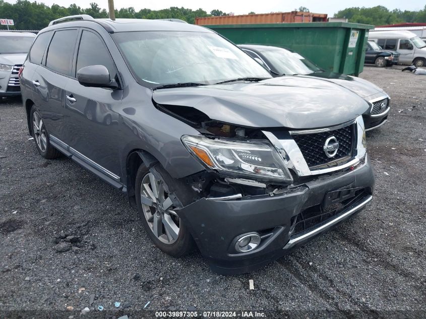 2015 Nissan Pathfinder S/Sv/Sl/Platinum VIN: 5N1AR2MM0FC718783 Lot: 39897305