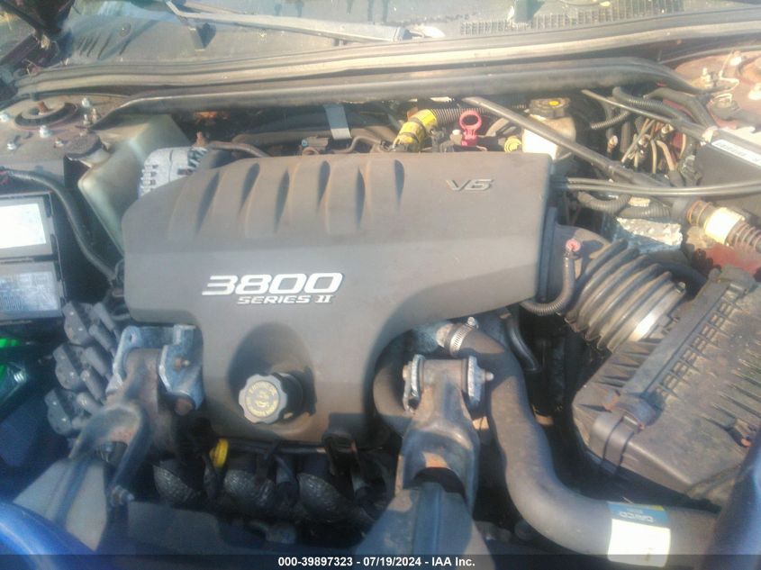 2001 Chevrolet Monte Carlo Ss VIN: 2G1WX15K619263647 Lot: 39897323