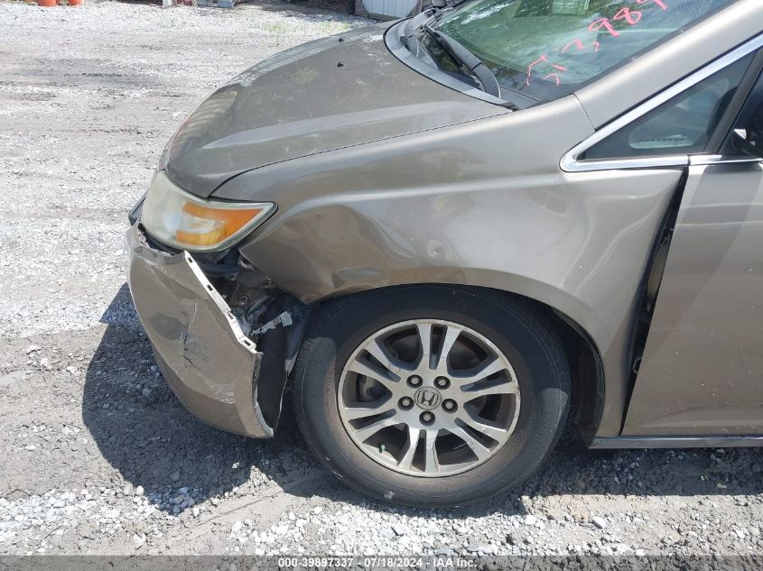 2012 Honda Odyssey Ex-L VIN: 5FNRL5H61CB137023 Lot: 39897337