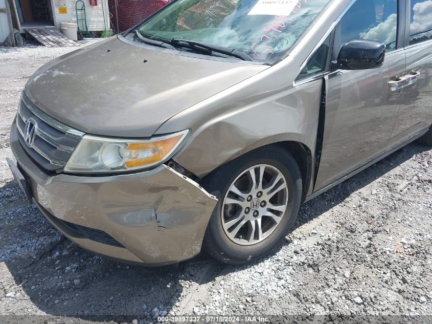 2012 Honda Odyssey Ex-L VIN: 5FNRL5H61CB137023 Lot: 39897337