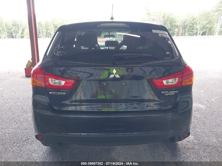 2015 Mitsubishi Outlander Sport Es VIN: 4A4AR3AUXFE041026 Lot: 39897352