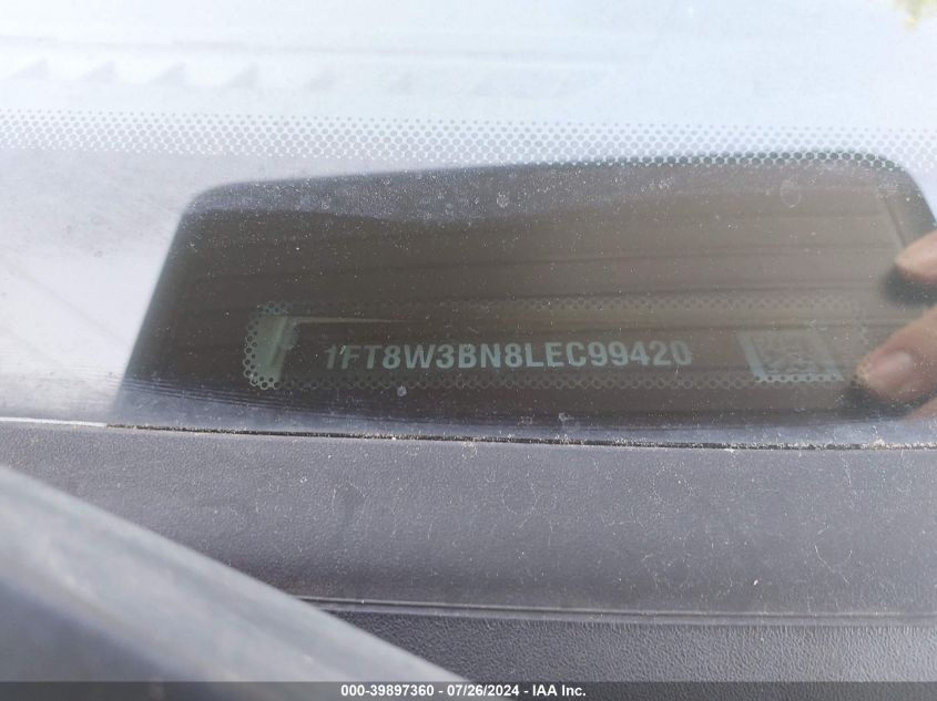 2020 Ford F-350 Xl VIN: 1FT8W3BN8LEC99420 Lot: 39897360