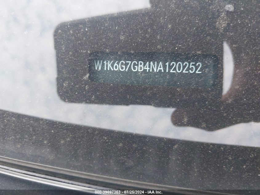 W1K6G7GB4NA120252 2022 MERCEDES-BENZ S CLASS - Image 17