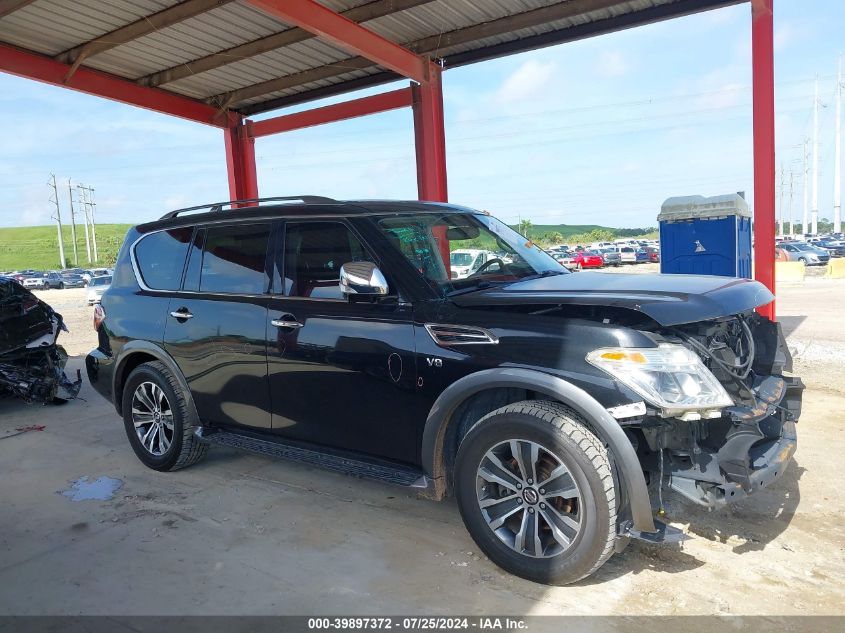 2018 Nissan Armada Sl VIN: JN8AY2ND6J9059852 Lot: 39897372