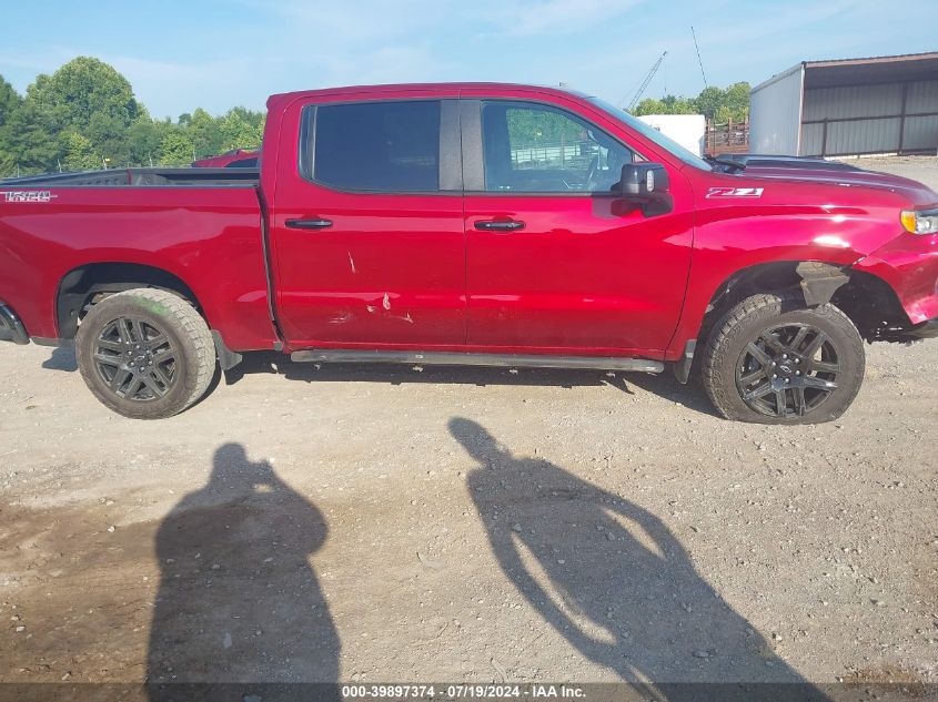 2022 Chevrolet Silverado K1500 Lt Trail Boss VIN: 3GCUDFED1NG602851 Lot: 39897374