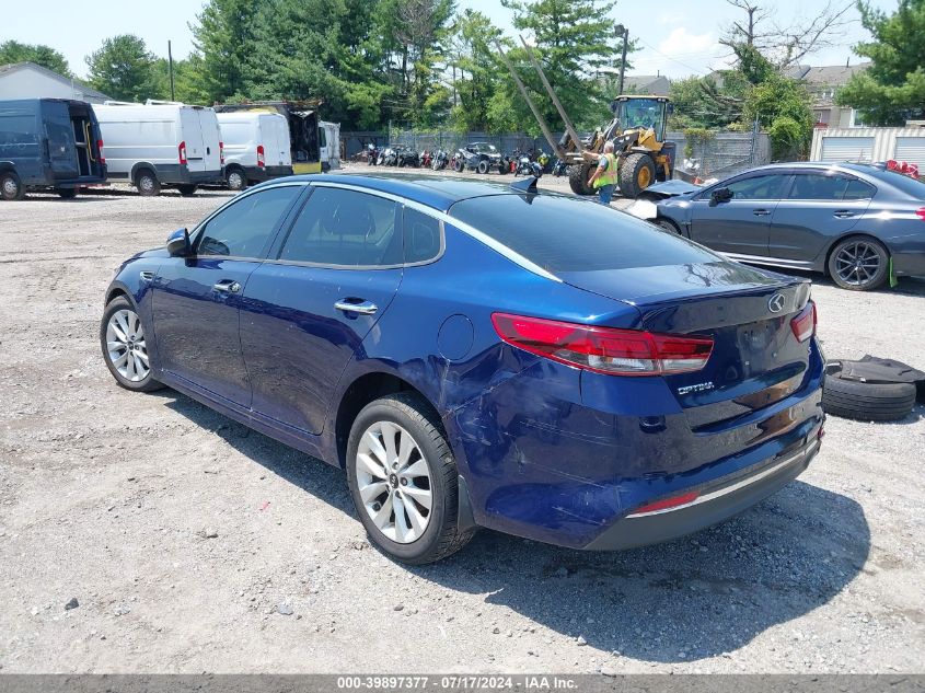 2018 Kia Optima S VIN: 5XXGT4L36JG234694 Lot: 39897377