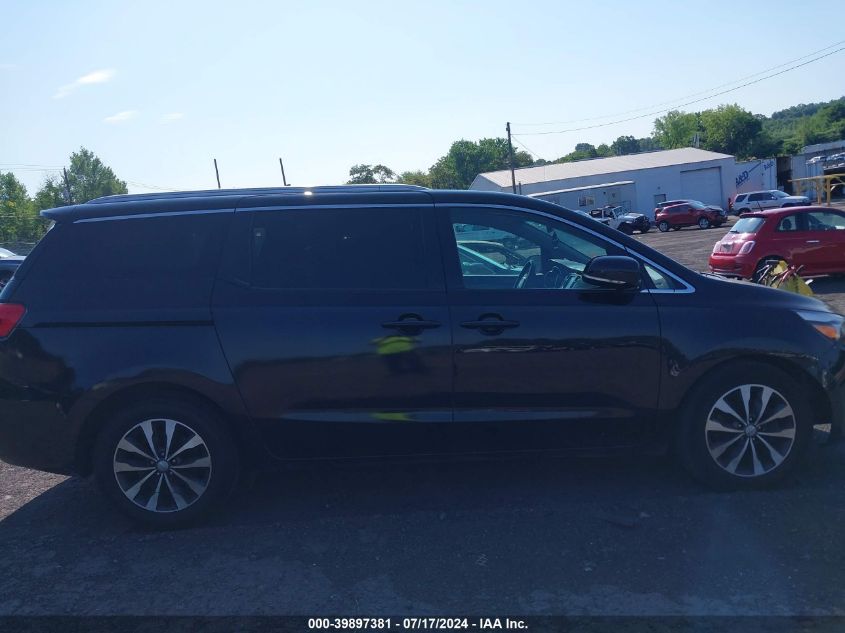 2018 Kia Sedona Ex VIN: KNDMC5C13J6424037 Lot: 39897381