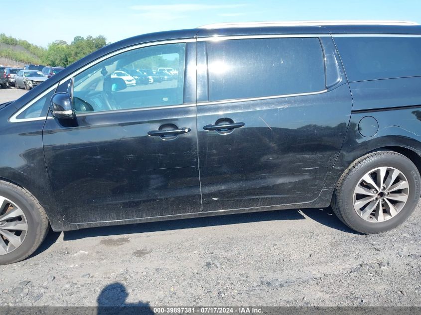 2018 Kia Sedona Ex VIN: KNDMC5C13J6424037 Lot: 39897381