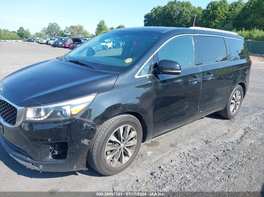 2018 Kia Sedona Ex VIN: KNDMC5C13J6424037 Lot: 39897381