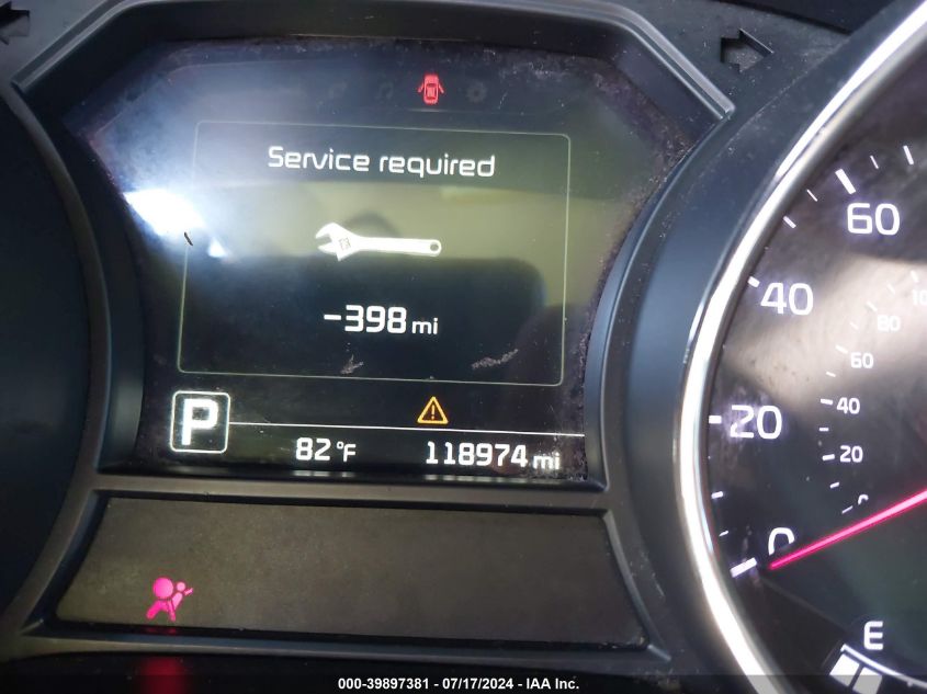 2018 Kia Sedona Ex VIN: KNDMC5C13J6424037 Lot: 39897381