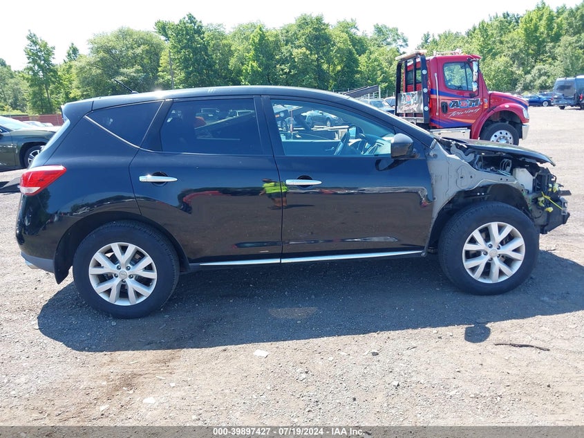 2011 Nissan Murano S VIN: JN8AZ1MW2BW161257 Lot: 39897427