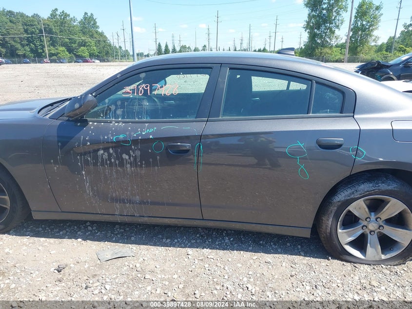 VIN 2C3CDXHG2HH561646 2017 DODGE CHARGER SXT RWD