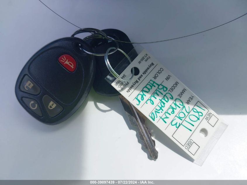 2013 CHEVROLET CAPTIVA SPORT LTZ - 3GNAL4EK8DS552526