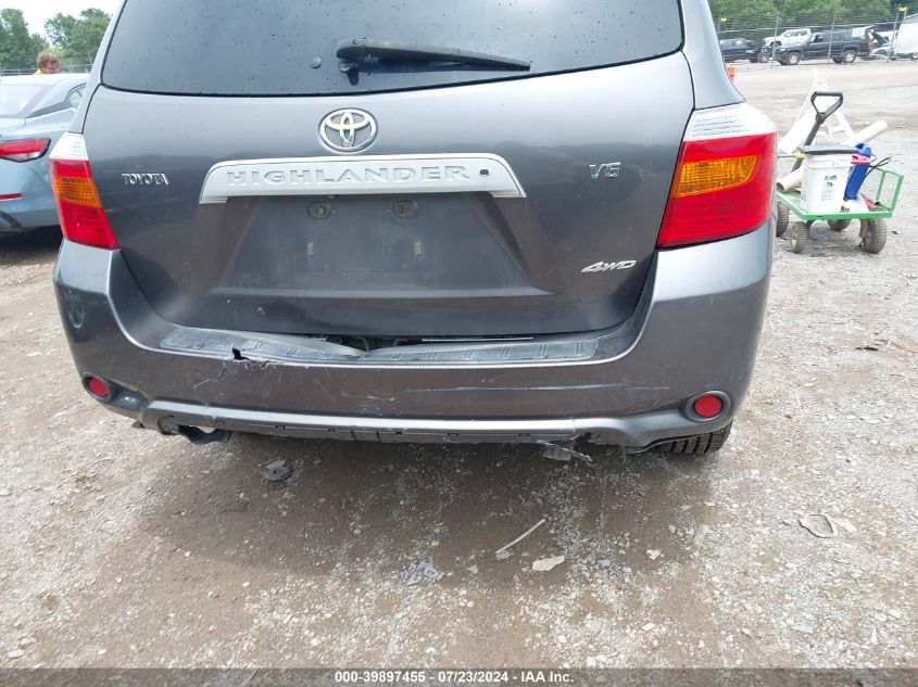 2008 Toyota Highlander Limited VIN: JTEES42A882043042 Lot: 39897455