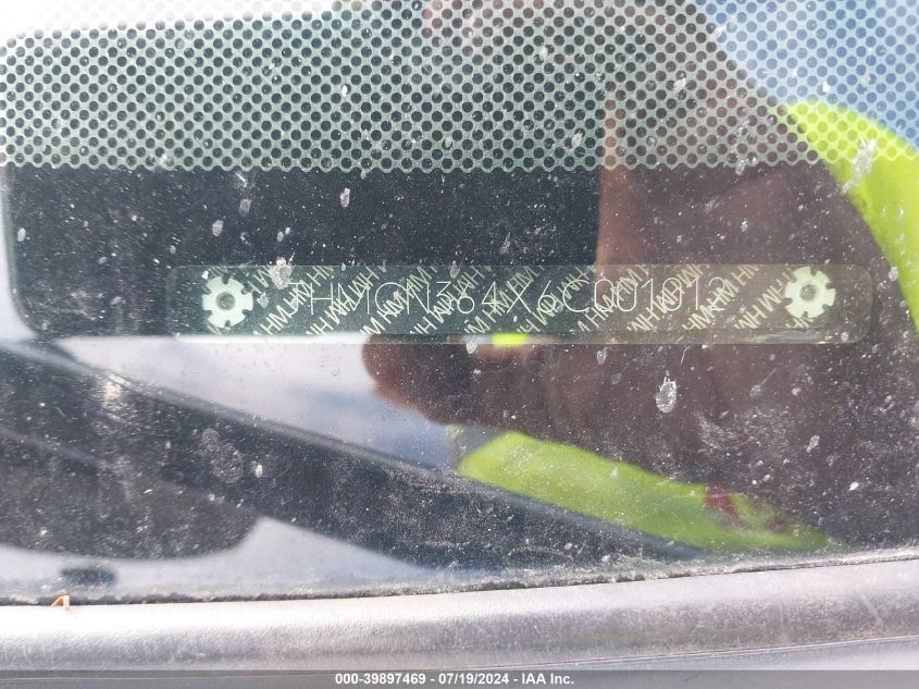 2006 Honda Accord Hybrid VIN: JHMCN364X6C001012 Lot: 39897469