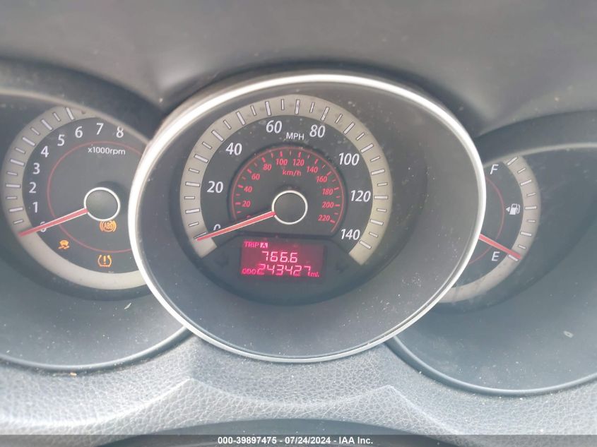 2011 Kia Forte Ex VIN: KNAFU4A29B5423801 Lot: 39897475