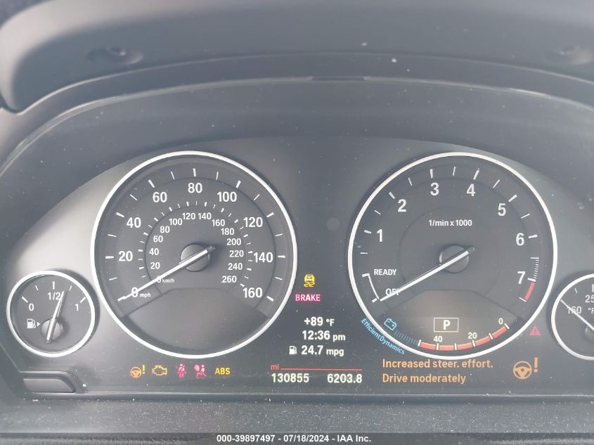 2014 BMW 320 I xDrive VIN: WBA3C3G54ENR25203 Lot: 39897497