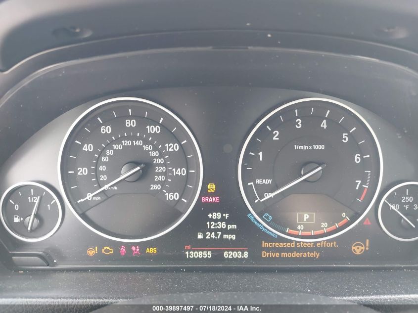 2014 BMW 320 I xDrive VIN: WBA3C3G54ENR25203 Lot: 39897497