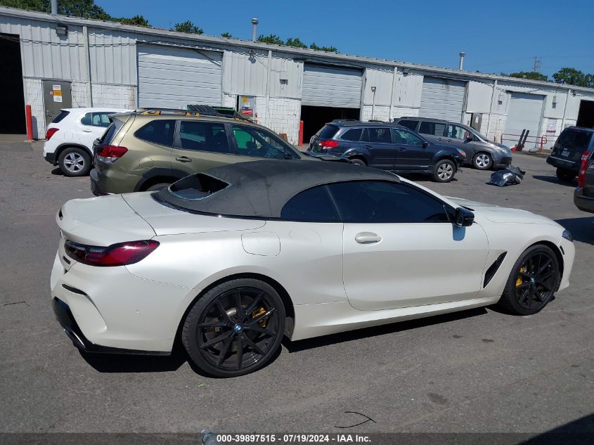 2019 BMW M850I xDrive VIN: WBAFY4C58KBX39106 Lot: 39897515