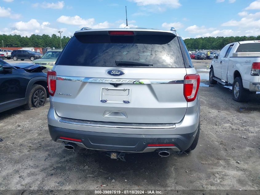 2018 Ford Explorer Limited VIN: 1FM5K7F84JGB13668 Lot: 39897519