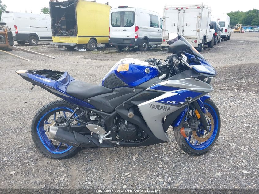 2015 Yamaha Yzfr3 VIN: MH3RH06Y2FK005857 Lot: 39897531