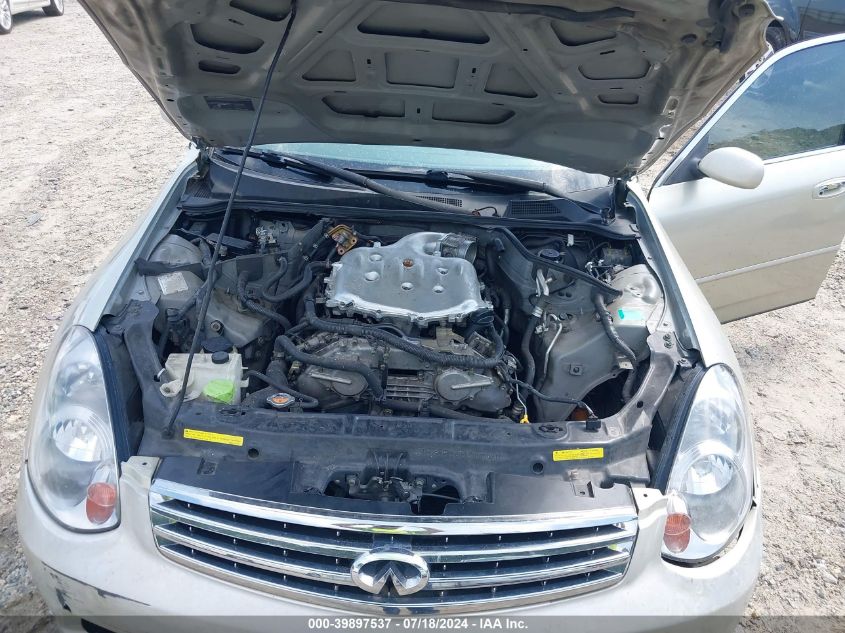 JNKCV51E06M515019 | 2006 INFINITI G35