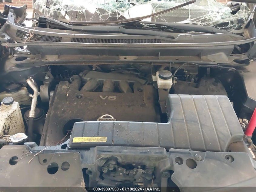 2012 Nissan Murano S/Sl/Le VIN: JN8AZ1MU5CW111470 Lot: 39897550